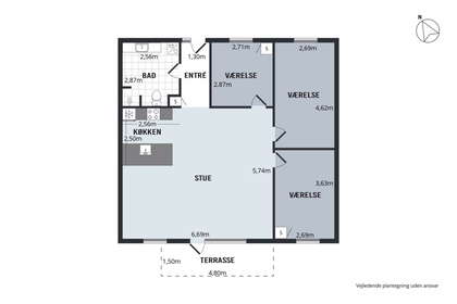 Visual presentation of the listing