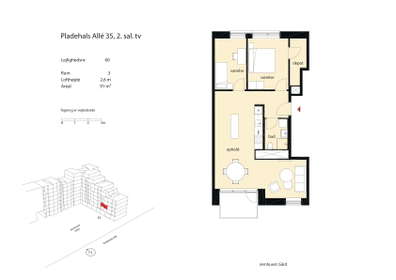 Visual presentation of the listing