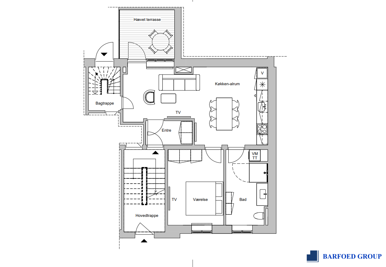 apartment Indflytningsklar lejlighed med central beliggenhed i Odense C
