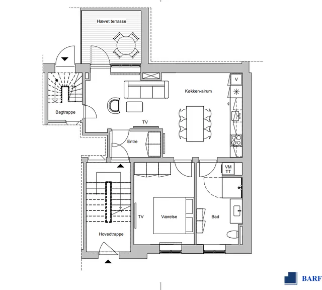 apartment Indflytningsklar lejlighed med central beliggenhed i Odense C