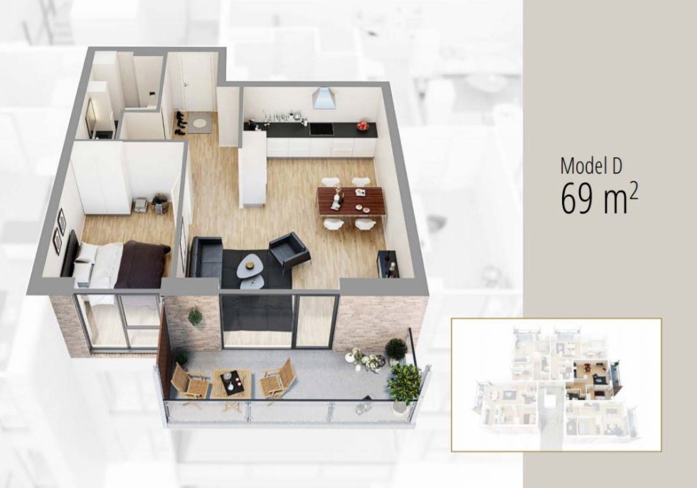 Visual presentation of the listing