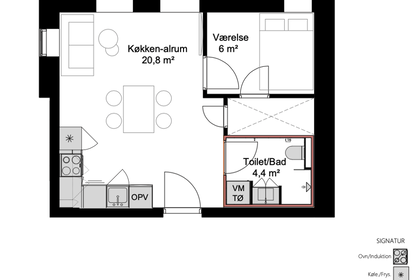 Visual presentation of the listing
