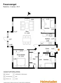 Visual presentation of the listing