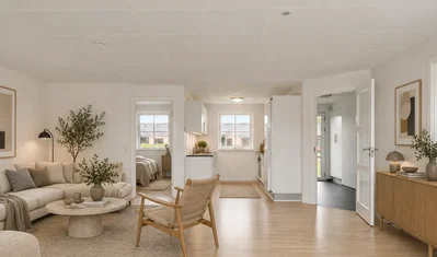 4-værelses rækkehus på 99 m² med have i Karup - Fasanvænget, Karup J - 1