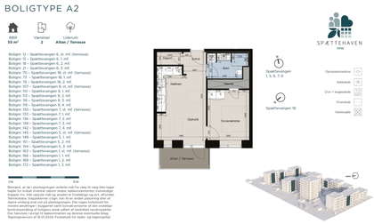 Visual presentation of the listing