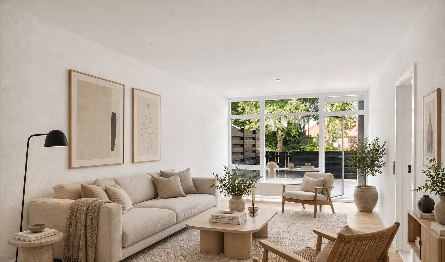 Visual presentation of the listing