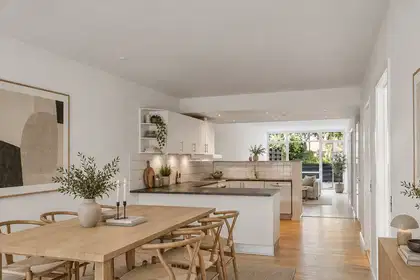Visual presentation of the listing