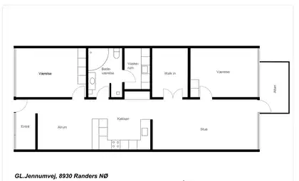 Visual presentation of the listing