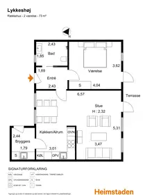 Visual presentation of the listing