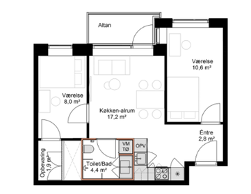 Visual presentation of the listing