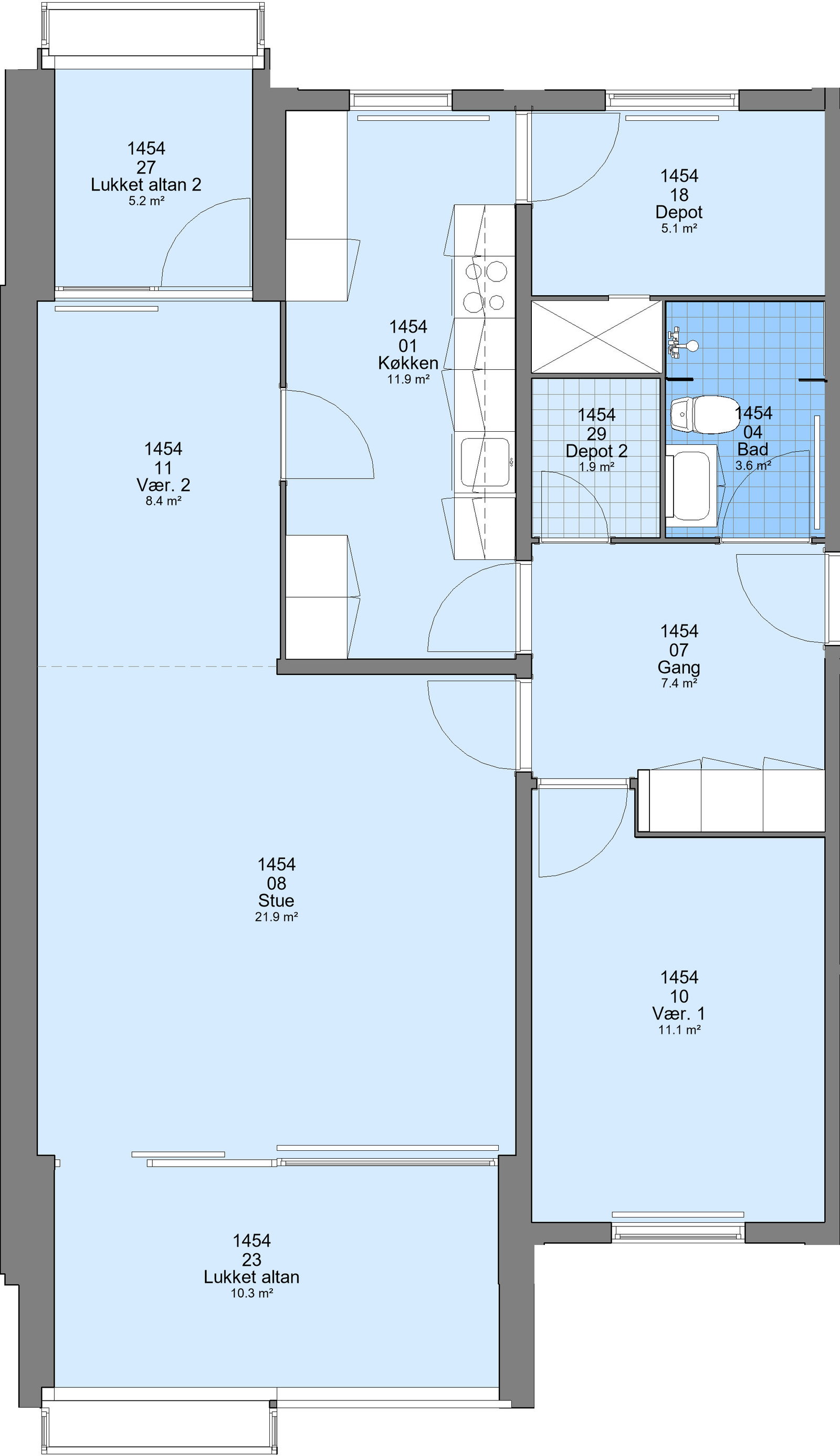 Visual presentation of the listing