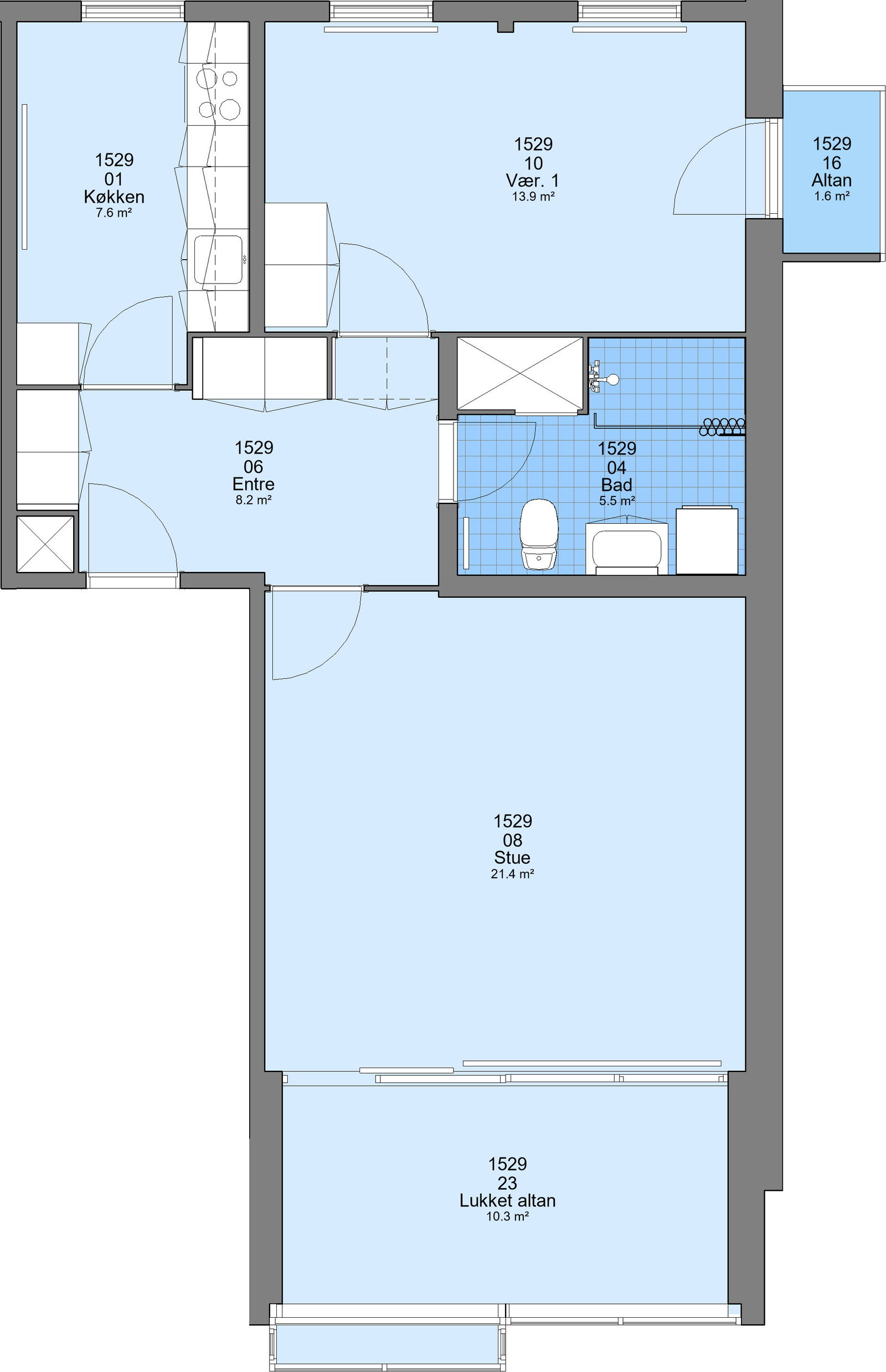 Visual presentation of the listing