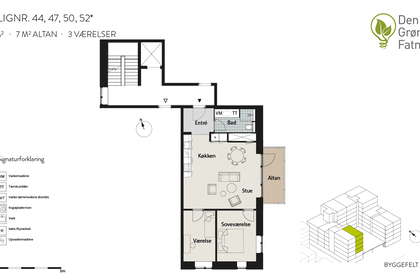Visual presentation of the listing