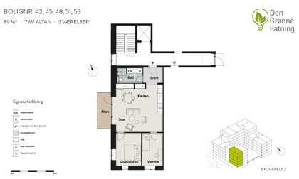 Visual presentation of the listing