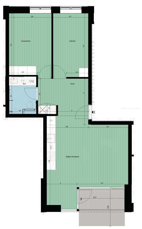 Visual presentation of the listing