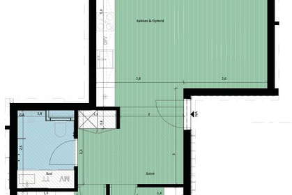 3-værelses lejlighed på 84 m² til leje i Malling – Fiskbæk Allé, stuen – billede 7