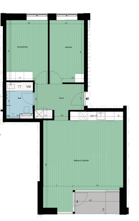Visual presentation of the listing