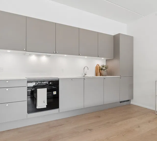 apartment Lys lejlighed tæt på Aarhus med altan eller terrasse