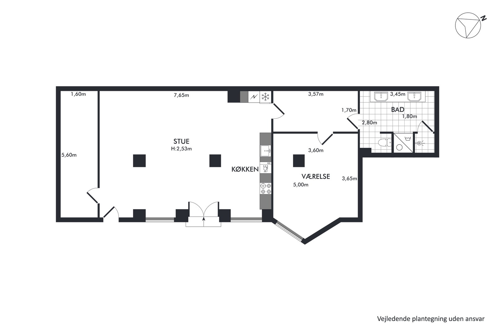 Visual presentation of the listing