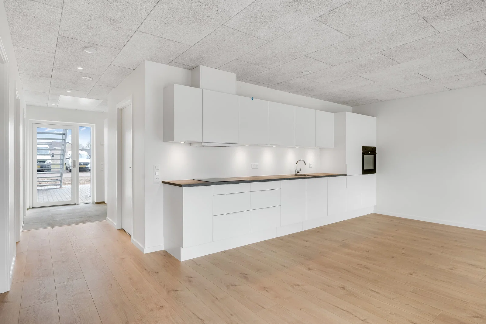 townhouse Moderne rækkehus med fem værelser i Billund