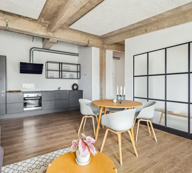 apartment Unik 2-værelses lejlighed i New Yorker-stil ved fjorden