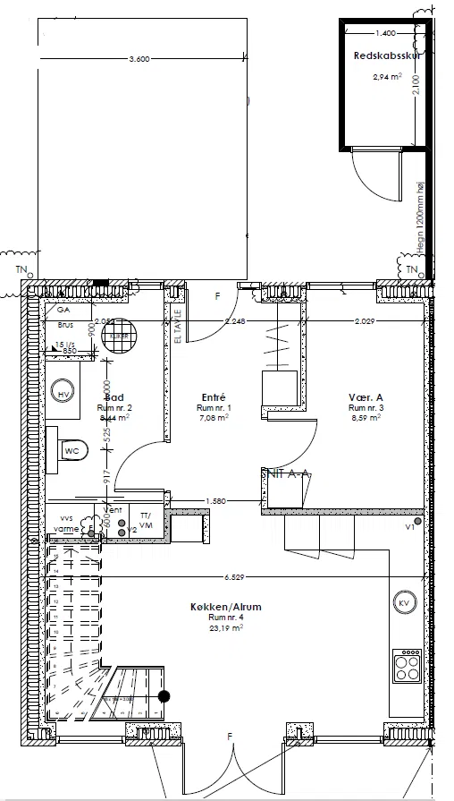 Visual presentation of the listing
