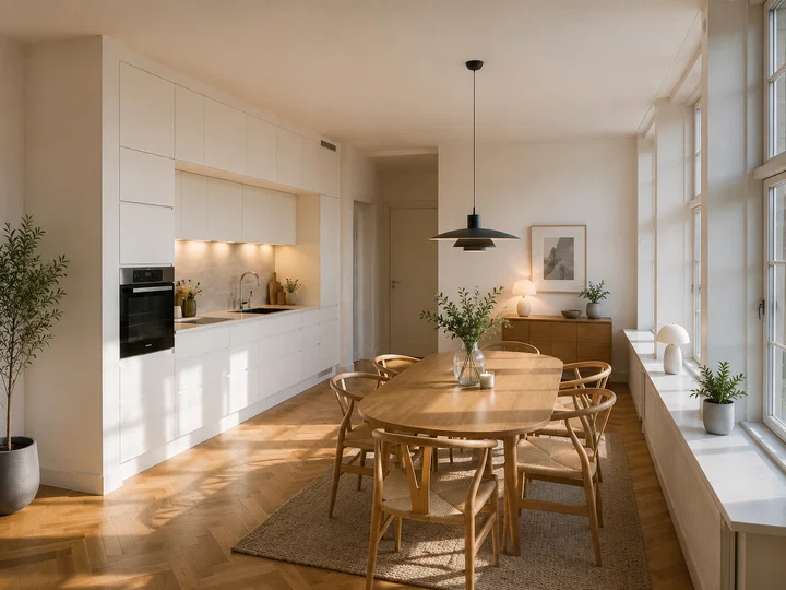 Lys 4-værelses penthouselejlighed med to badeværelser - Munke Mose Allé, Odense C - 0