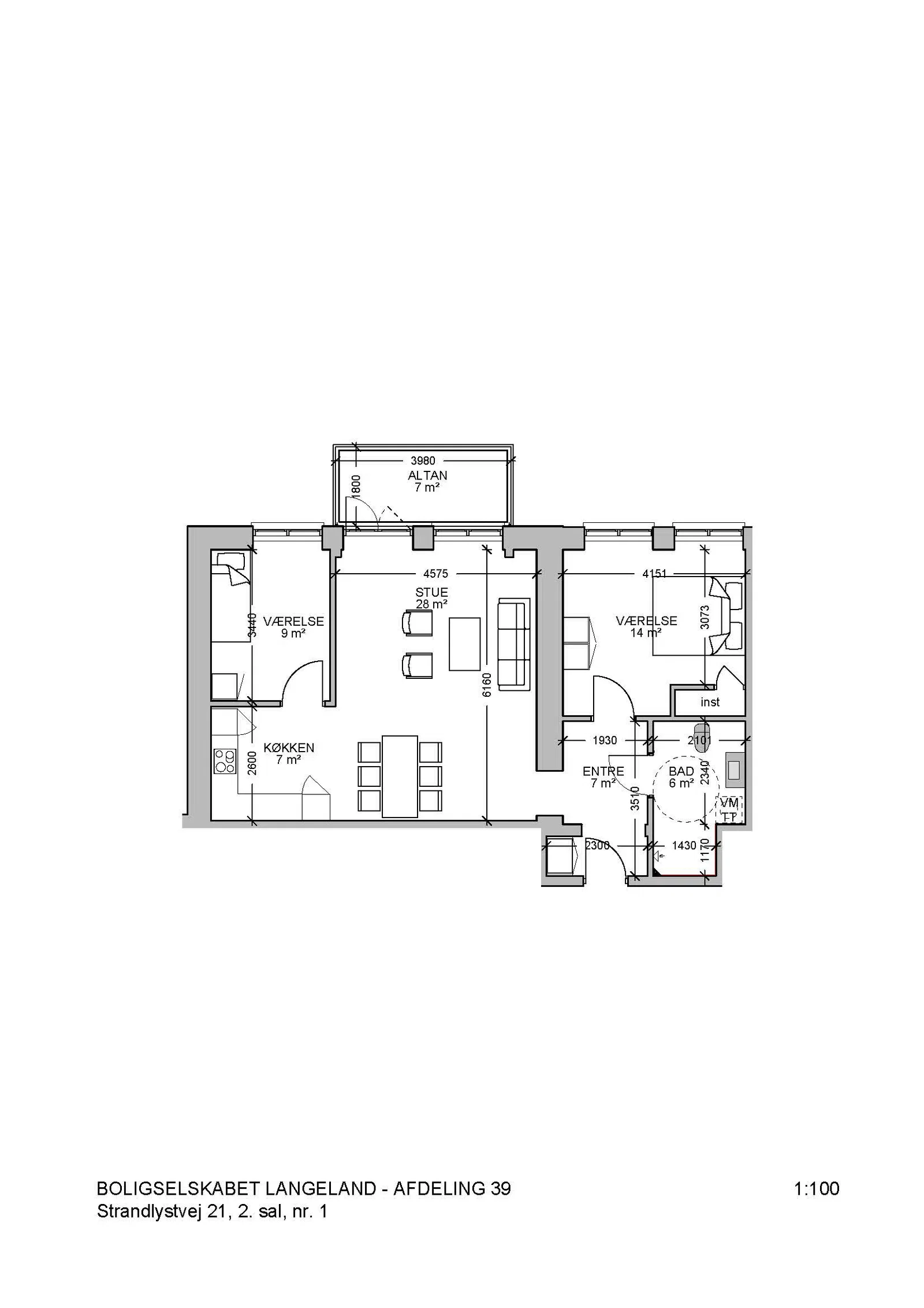 Visual presentation of the listing
