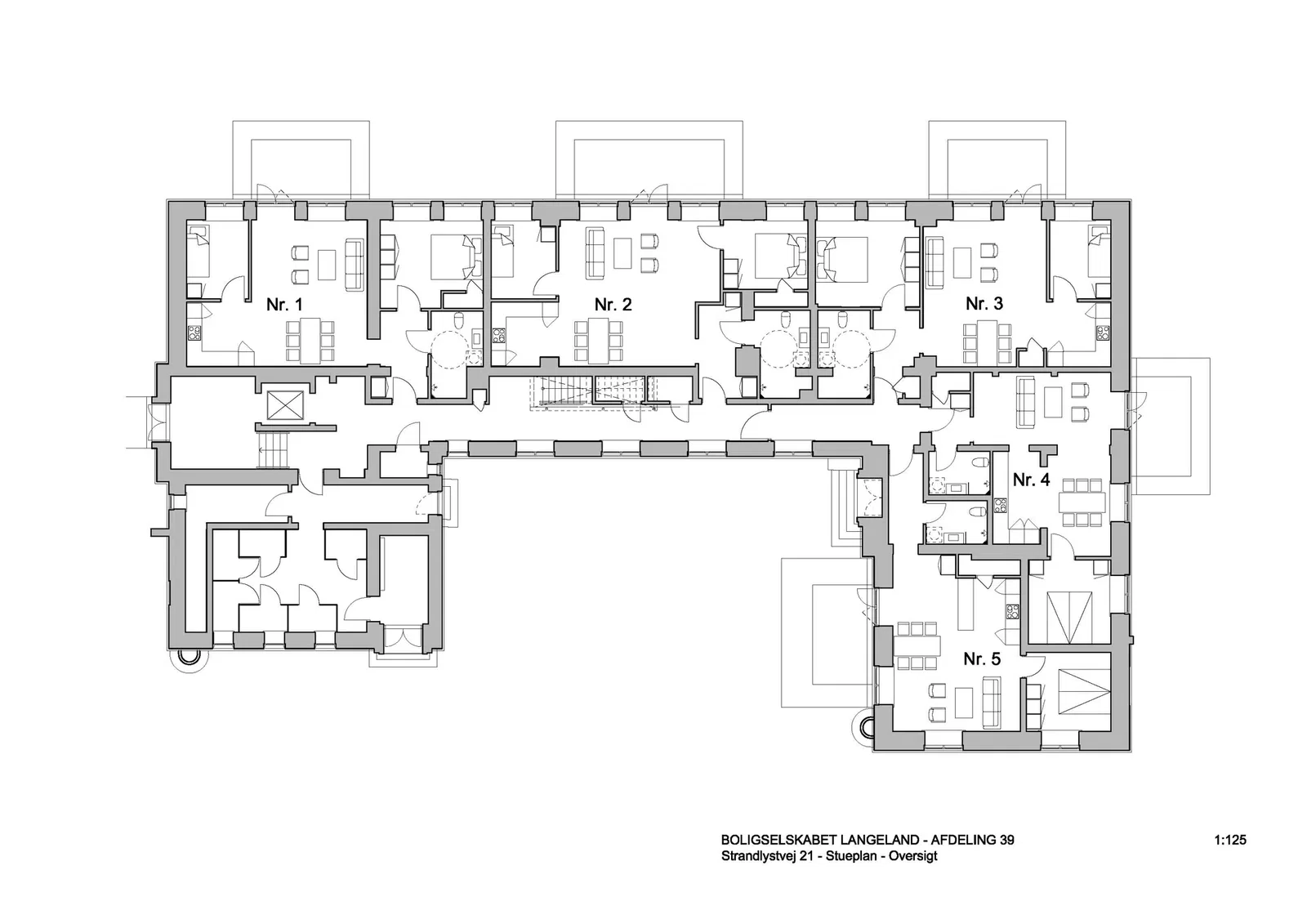 Visual presentation of the listing