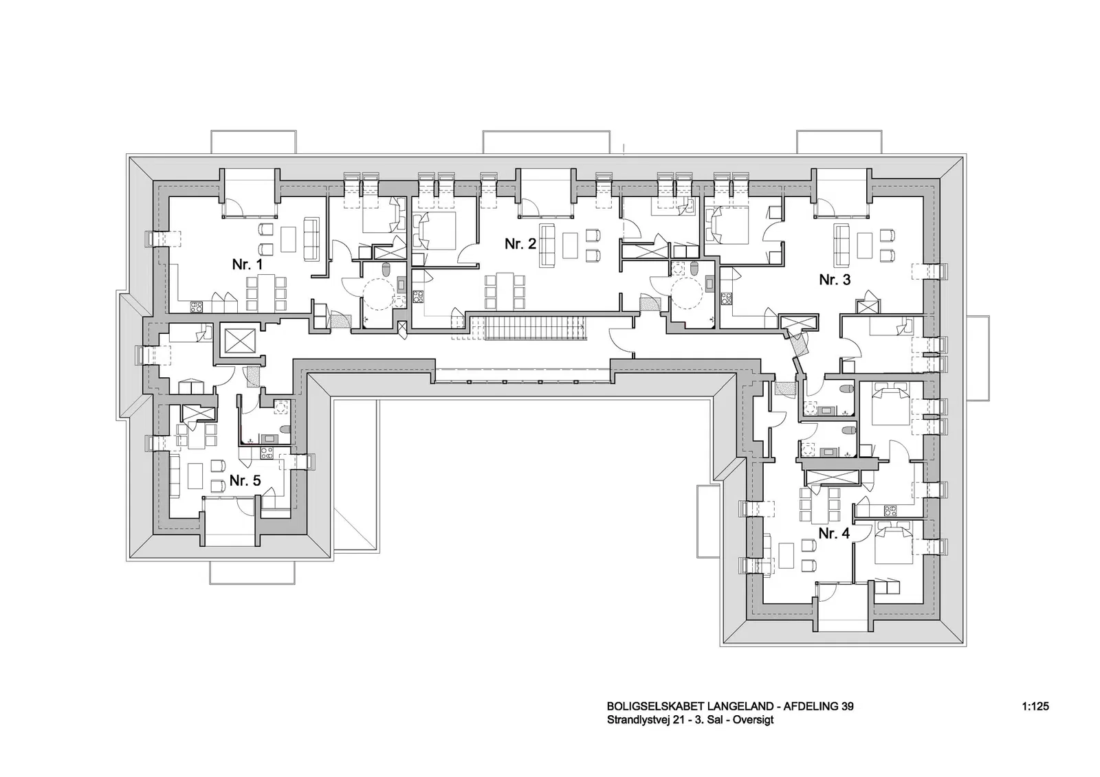 Visual presentation of the listing