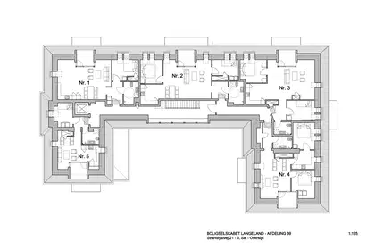 Visual presentation of the listing