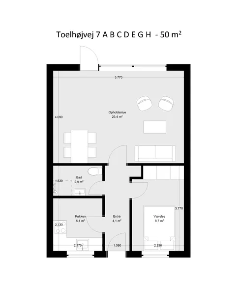 townhouse Toelhøjvej 7B