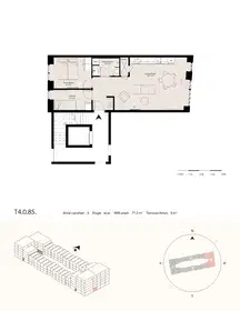 Visual presentation of the listing