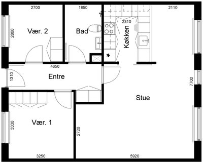 3-værelses apartment i Thyholm - Torvegade, Thyholm - 4