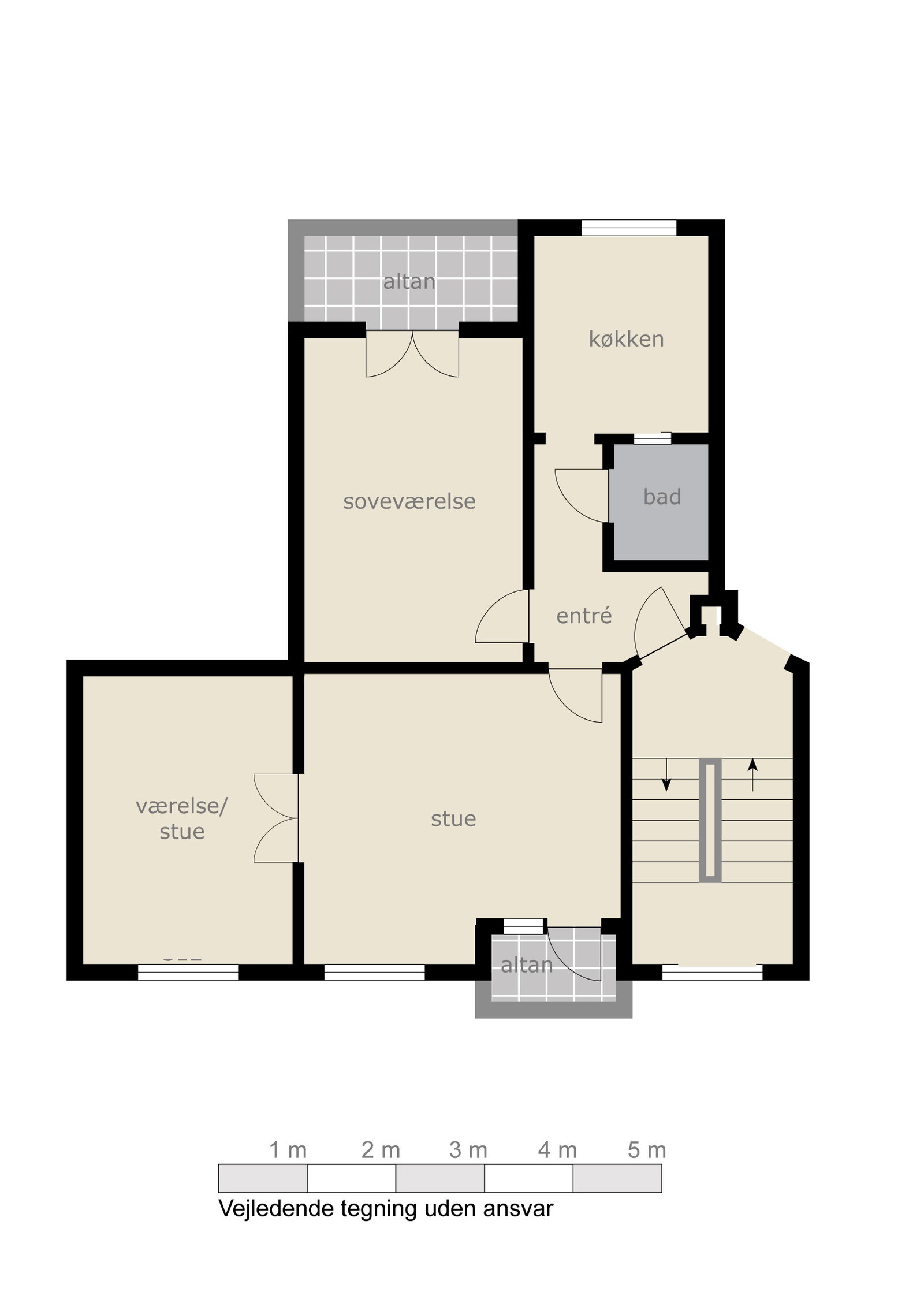 Visual presentation of the listing