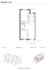 Visual presentation of the listing