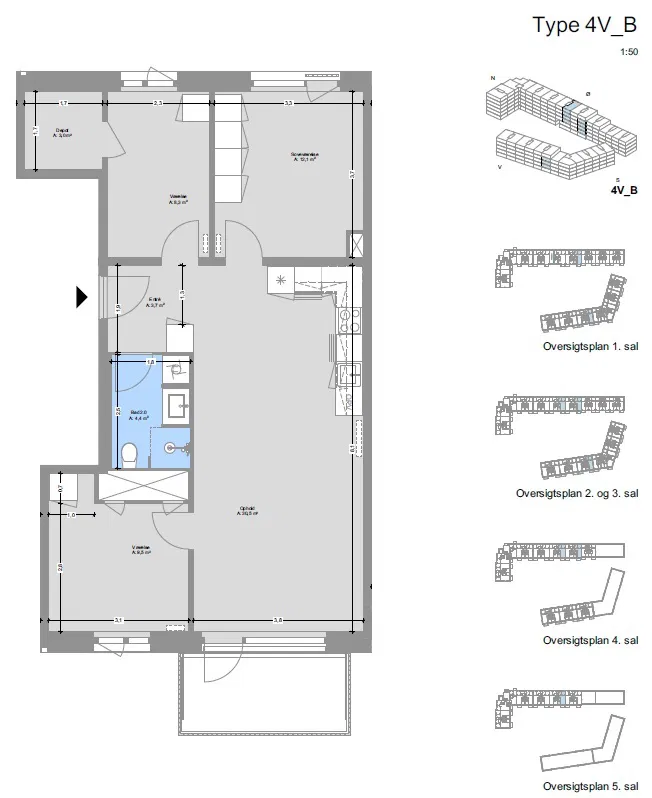 Visual presentation of the listing