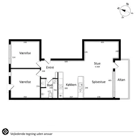 Visual presentation of the listing