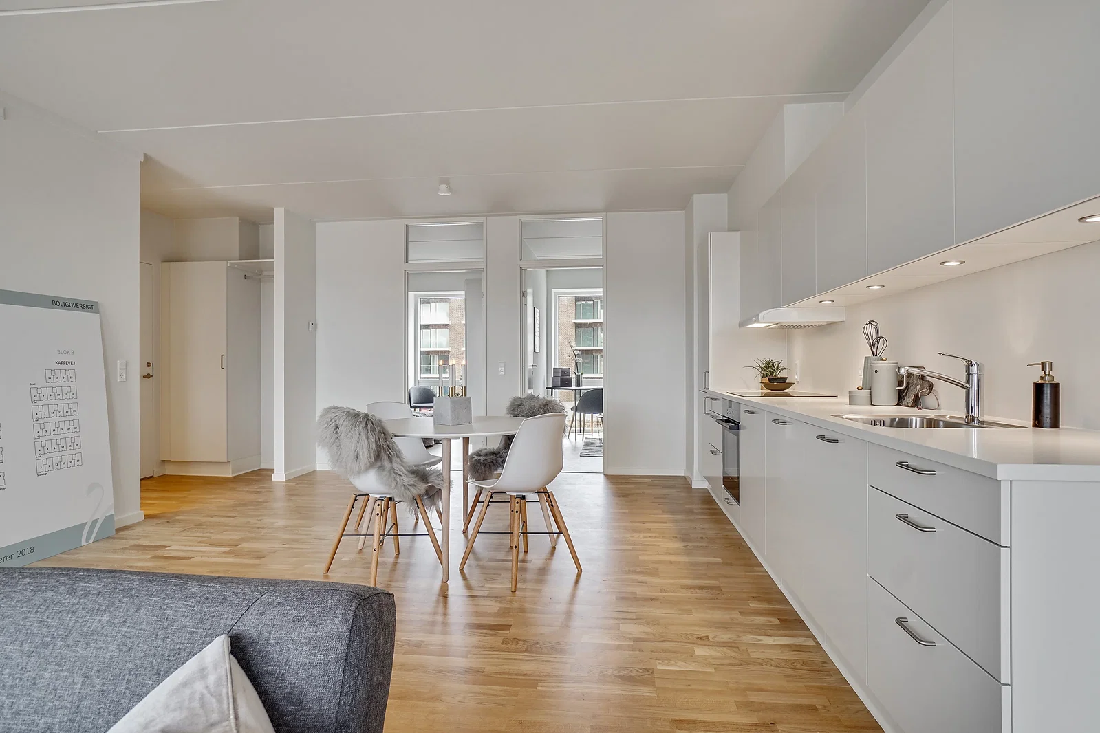 Visual presentation of the listing