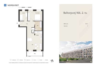 Visual presentation of the listing