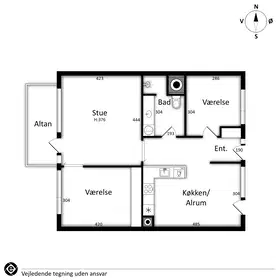 Visual presentation of the listing