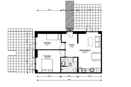 Visual presentation of the listing