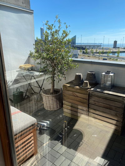 Penthouse med vandudsigt, to altaner og flotte detaljer - Kystvejen, Aarhus C - 3