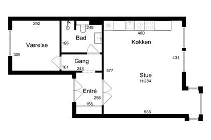 Visual presentation of the listing