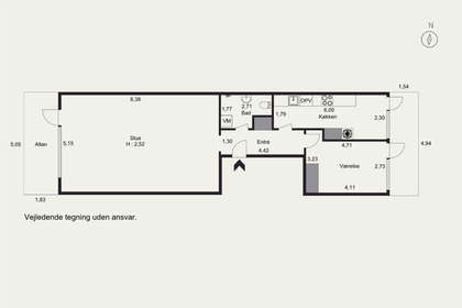 Visual presentation of the listing