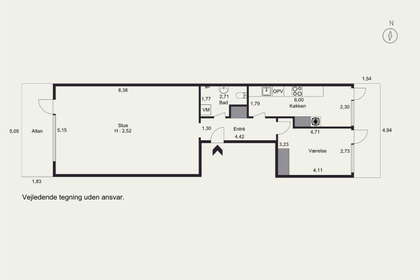 Visual presentation of the listing