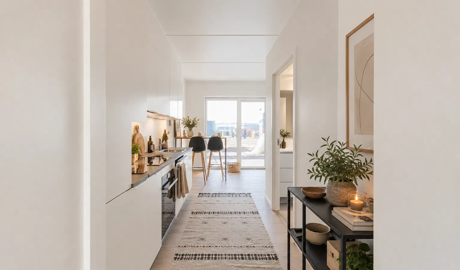 Visual presentation of the listing