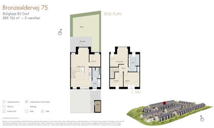 Visual presentation of the listing
