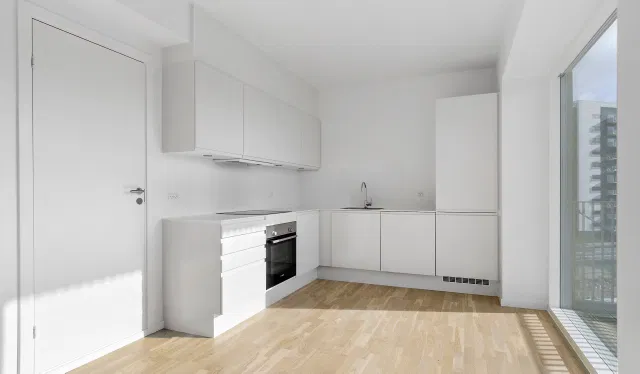 apartment 2-værelses bolig med altan nær Trianglen