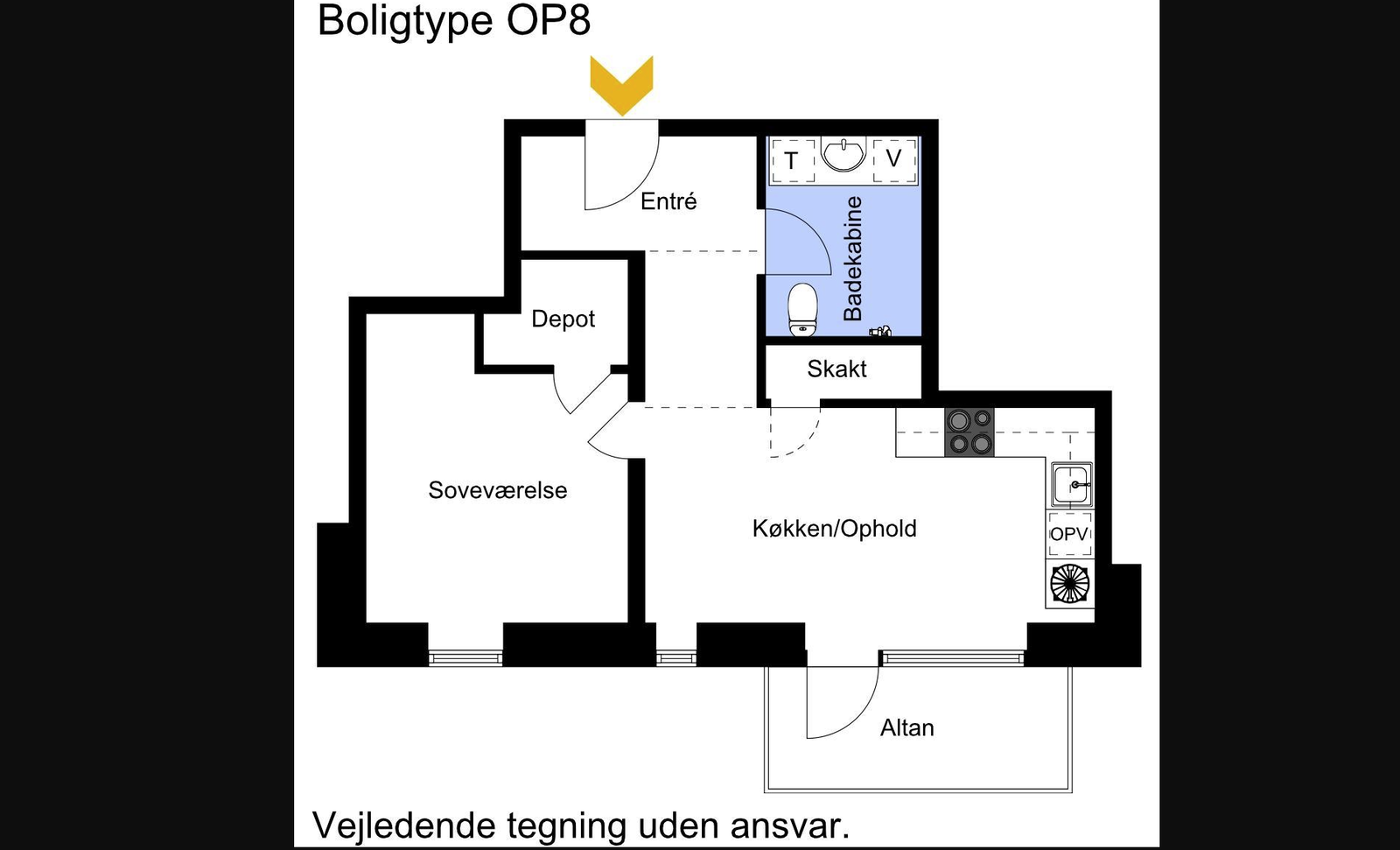 Visual presentation of the listing